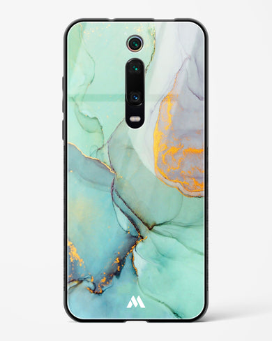 Green Shale Marble Glass Case Phone Cover (Xiaomi)