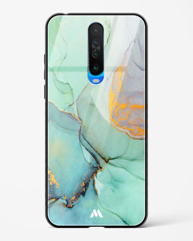 Green Shale Marble Glass Case Phone Cover (Xiaomi)