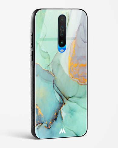 Green Shale Marble Glass Case Phone Cover (Xiaomi)