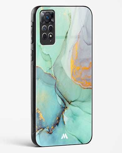 Green Shale Marble Glass Case Phone Cover (Xiaomi)