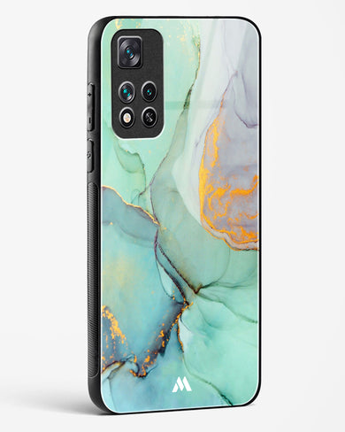 Green Shale Marble Glass Case Phone Cover (Xiaomi)