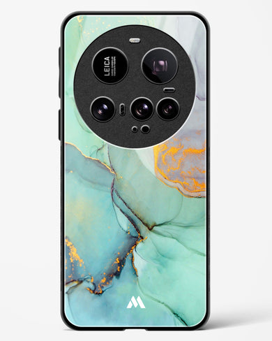 Green Shale Marble Glass Case Phone Cover (Xiaomi)