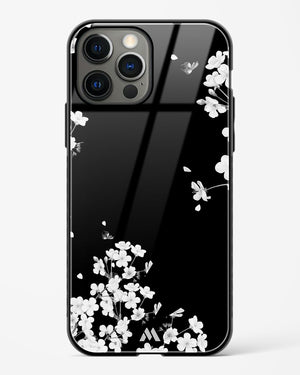 Dahlias at Midnight Glass Case Phone Cover (Apple)