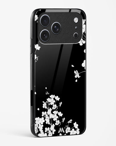 Dahlias at Midnight Glass Case Phone Cover (Apple)