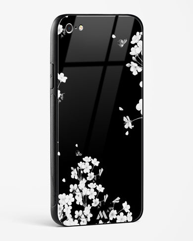 Dahlias at Midnight Glass Case Phone Cover (Apple)