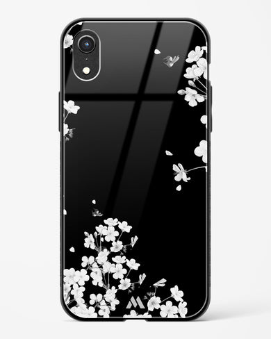 Dahlias at Midnight Glass Case Phone Cover (Apple)