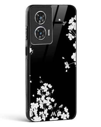 Dahlias at Midnight Glass Case Phone Cover (Motorola)