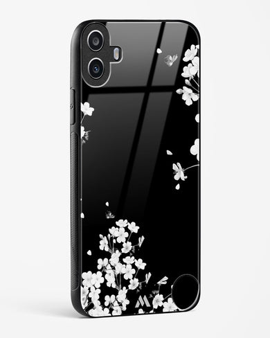 Dahlias at Midnight Glass Case Phone Cover (Nothing)