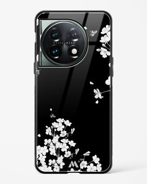 Dahlias at Midnight Glass Case Phone Cover (OnePlus)
