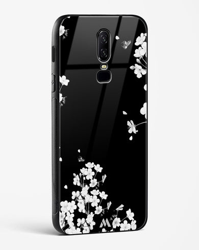 Dahlias at Midnight Glass Case Phone Cover (OnePlus)