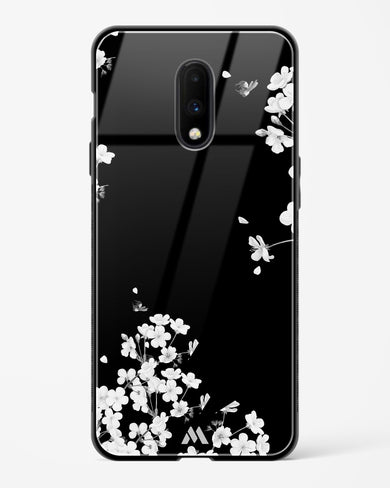 Dahlias at Midnight Glass Case Phone Cover (OnePlus)