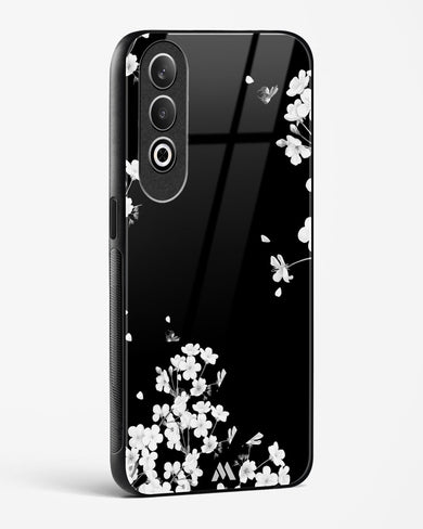 Dahlias at Midnight Glass Case Phone Cover (OnePlus)