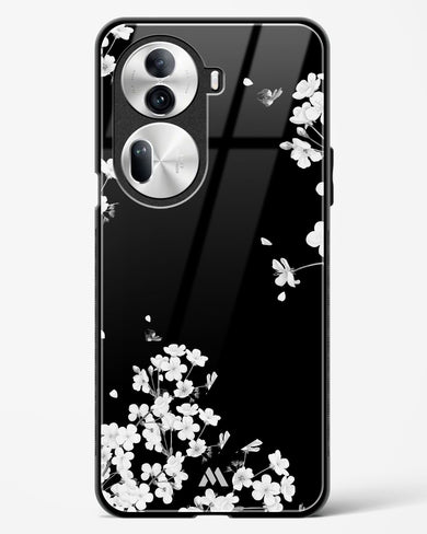 Dahlias at Midnight Glass Case Phone Cover (Oppo)