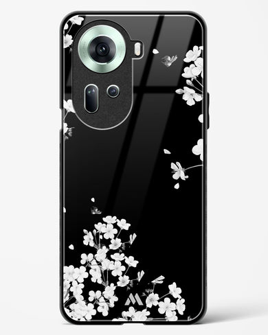 Dahlias at Midnight Glass Case Phone Cover (Oppo)