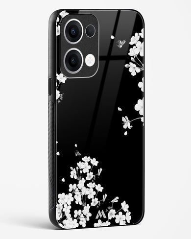 Dahlias at Midnight Glass Case Phone Cover (Oppo)