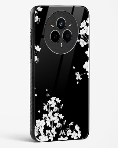 Dahlias at Midnight Glass Case Phone Cover (Realme)