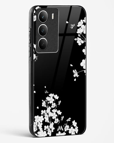 Dahlias at Midnight Glass Case Phone Cover (Realme)