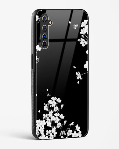 Dahlias at Midnight Glass Case Phone Cover (Realme)