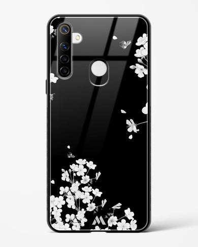 Dahlias at Midnight Glass Case Phone Cover (Realme)