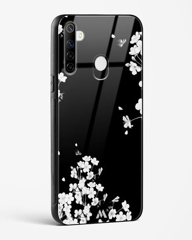 Dahlias at Midnight Glass Case Phone Cover (Realme)