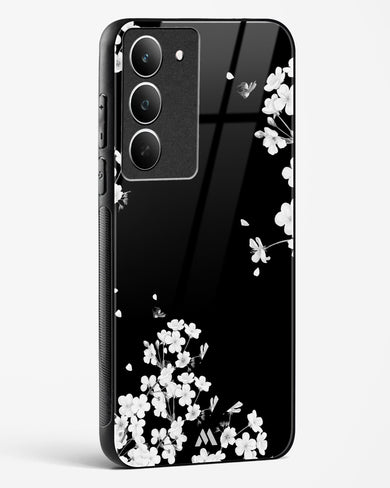 Dahlias at Midnight Glass Case Phone Cover (Realme)