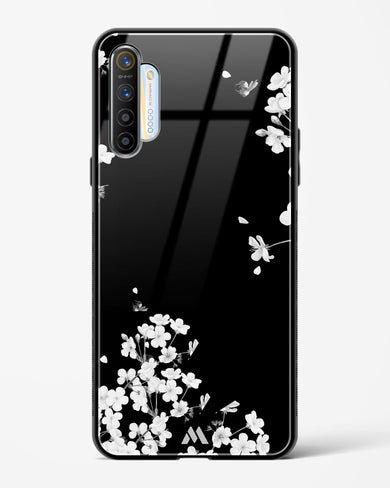 Dahlias at Midnight Glass Case Phone Cover (Realme)