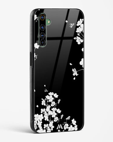 Dahlias at Midnight Glass Case Phone Cover (Realme)