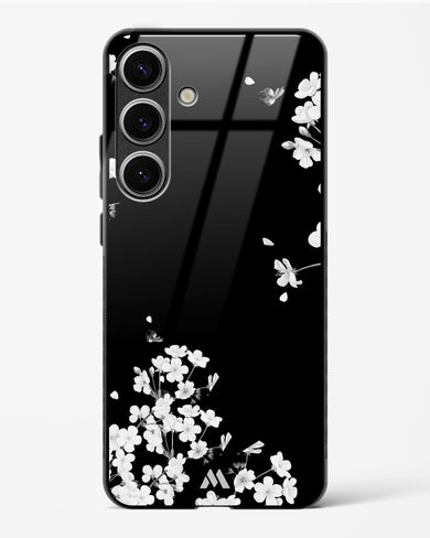 Dahlias at Midnight Glass Case Phone Cover (Samsung)