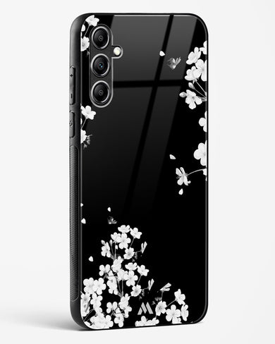 Dahlias at Midnight Glass Case Phone Cover (Samsung)