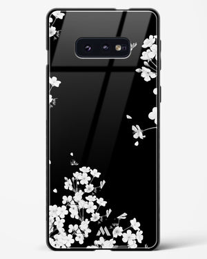 Dahlias at Midnight Glass Case Phone Cover (Samsung)