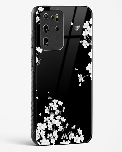 Dahlias at Midnight Glass Case Phone Cover (Samsung)