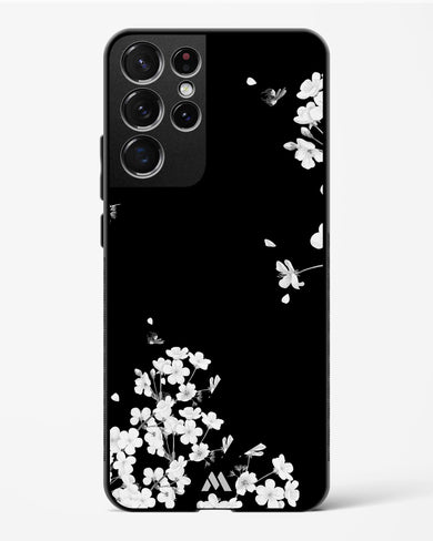 Dahlias at Midnight Glass Case Phone Cover (Samsung)