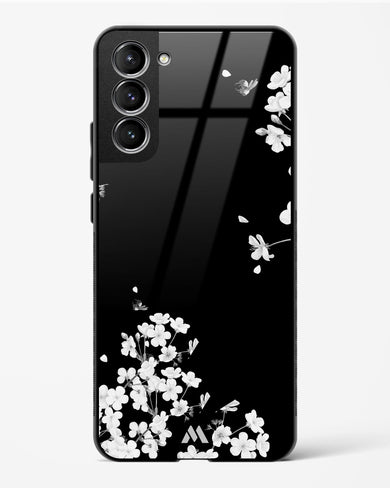 Dahlias at Midnight Glass Case Phone Cover (Samsung)
