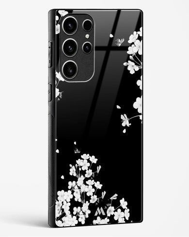 Dahlias at Midnight Glass Case Phone Cover (Samsung)