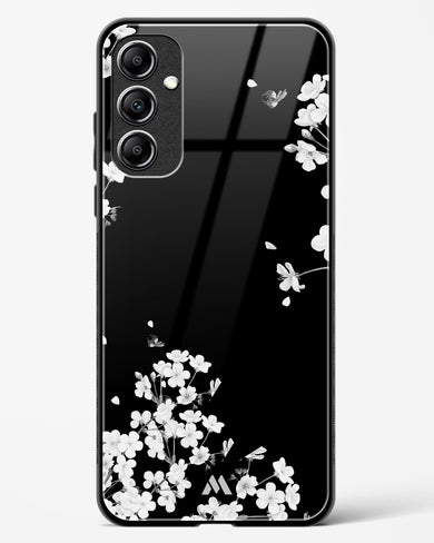 Dahlias at Midnight Glass Case Phone Cover (Samsung)