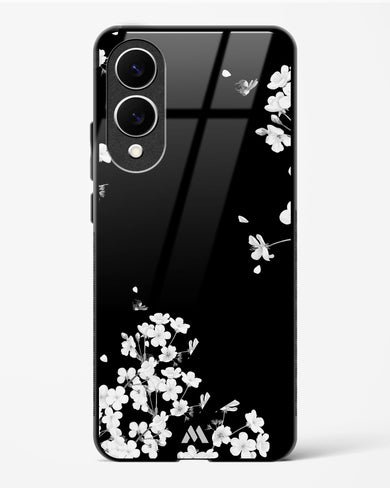 Dahlias at Midnight Glass Case Phone Cover (Samsung)