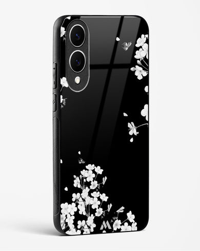 Dahlias at Midnight Glass Case Phone Cover (Samsung)