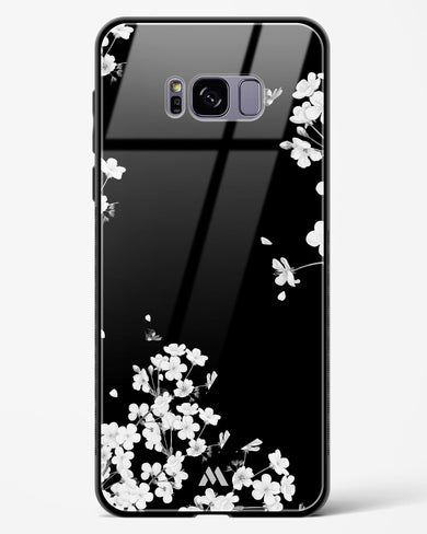 Dahlias at Midnight Glass Case Phone Cover (Samsung)