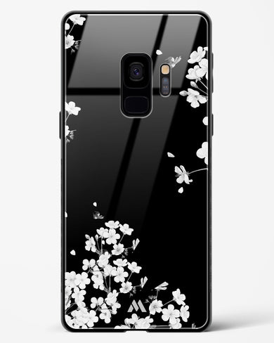 Dahlias at Midnight Glass Case Phone Cover (Samsung)