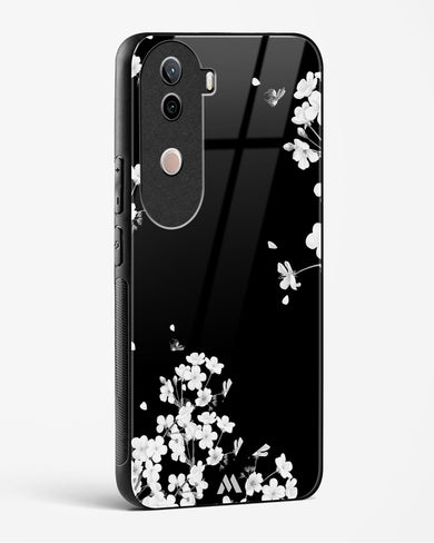 Dahlias at Midnight Glass Case Phone Cover (Vivo)
