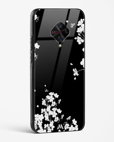 Dahlias at Midnight Glass Case Phone Cover (Vivo)