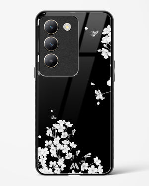 Dahlias at Midnight Glass Case Phone Cover (Vivo)