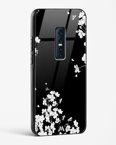 Dahlias at Midnight Glass Case Phone Cover (Vivo)