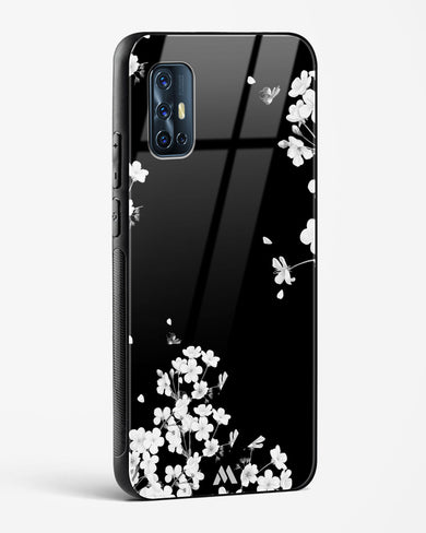 Dahlias at Midnight Glass Case Phone Cover (Vivo)