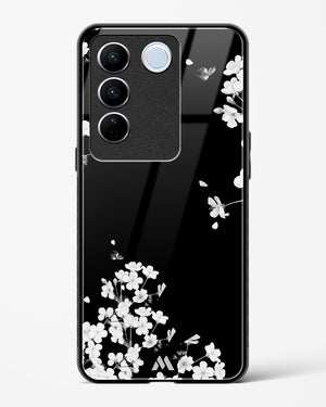 Dahlias at Midnight Glass Case Phone Cover (Vivo)