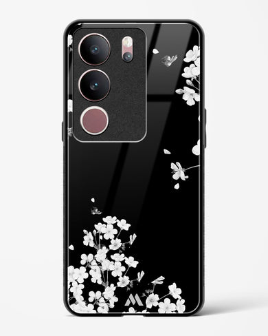 Dahlias at Midnight Glass Case Phone Cover (Vivo)