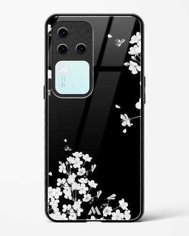 Dahlias at Midnight Glass Case Phone Cover (Vivo)
