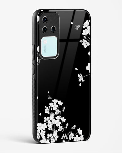 Dahlias at Midnight Glass Case Phone Cover (Vivo)
