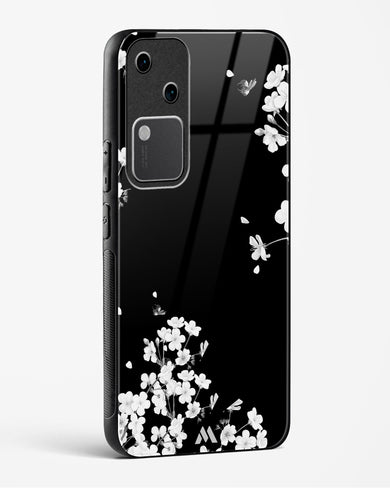 Dahlias at Midnight Glass Case Phone Cover (Vivo)