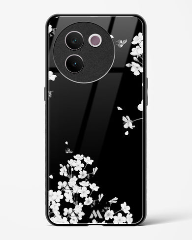 Dahlias at Midnight Glass Case Phone Cover (Vivo)